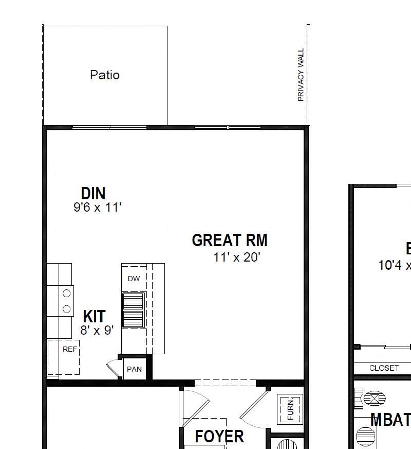 Three Bedroom Townhome Three Bedroom Townhome with Garage at Hathaway Meadows Apartments, Farmington, NY